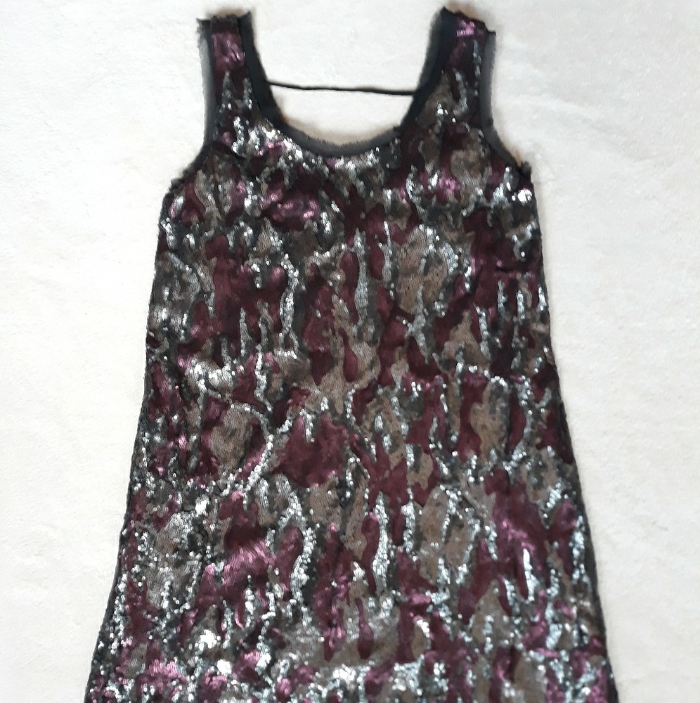Kut from the Kloth Gia Sequin New Years Mini Dress